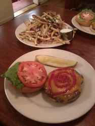Really great burger and fries