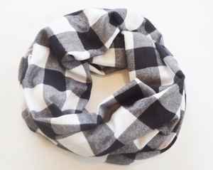 Flannel scarf by SakatahColors $24