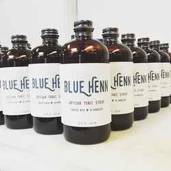 Blue Henn artisanal tonic syrup $14