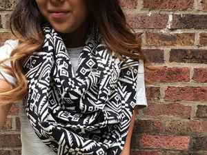 Blanket Scarf $36 by NorthernLoopKnitwear