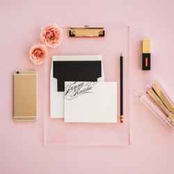 Personalized stationery set $25 by ChampagnePress