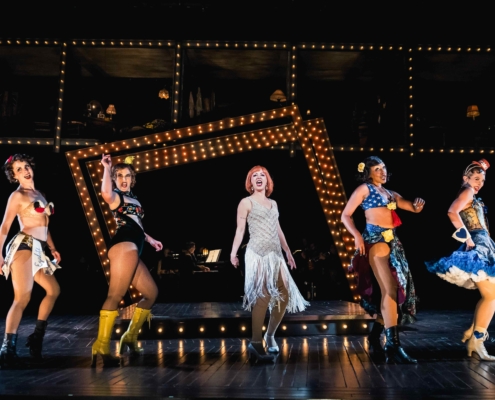 Dancers from the Kit Kat Club in the Guthrie's Cabaret